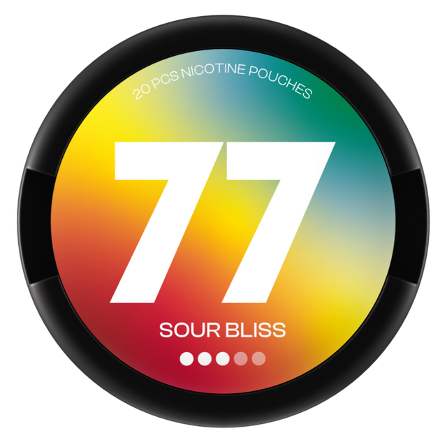 77 Sour Bliss Strong-Nicotine Pouches-Gigasnus.com