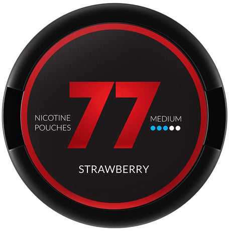 77 Strawberry Medium-Nicotine Pouches-Gigasnus.com