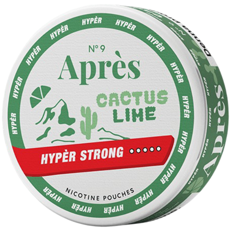 Après Cactus Lime Hyper Strong-Nicotine Pouches-Gigasnus.com