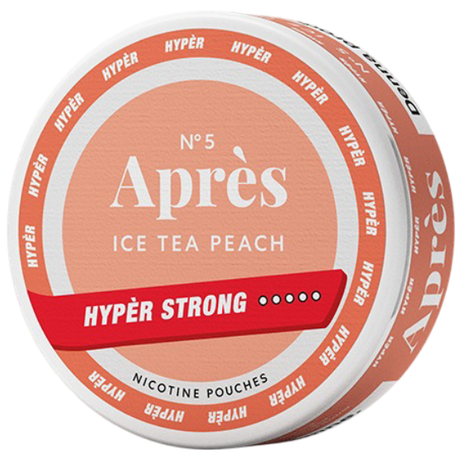 Après Ice Tea Peach Hyper Strong-Nicotine Pouches-Gigasnus.com
