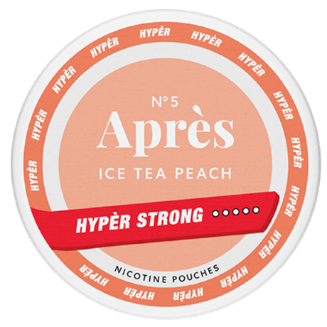 Après Ice Tea Peach Hyper Strong-Nicotine Pouches-Gigasnus.com