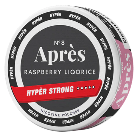 Après Raspberry Liqorice Hyper Strong-Nicotine Pouches-Gigasnus.com