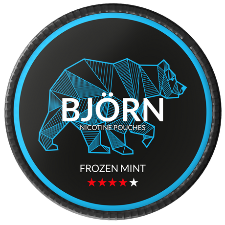 Björn Frozen Mint-Nicotine Pouches-Gigasnus.com