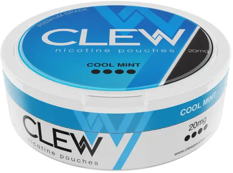 Clew Cool Mint 20mg-Nicotine Pouches-Gigasnus.com