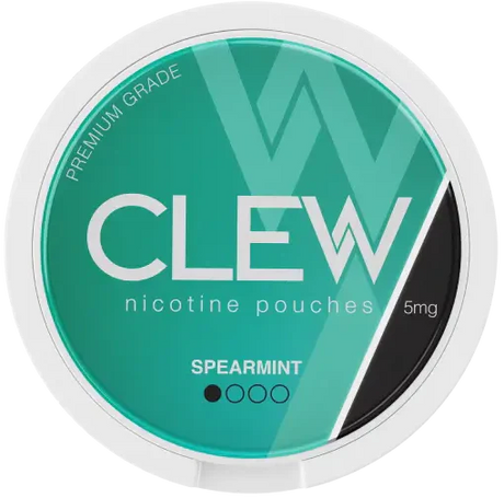Clew Spearmint 5mg-Nicotine Pouches-Gigasnus.com