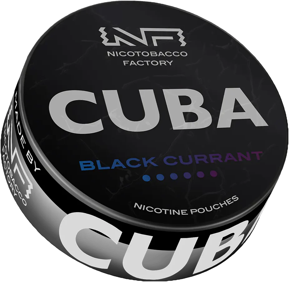 Cuba Black Black Currant-Nicotine Pouches-Gigasnus.com