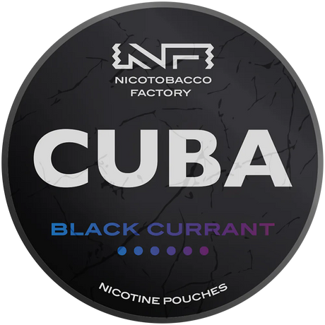 Cuba Black Black Currant-Nicotine Pouches-Gigasnus.com