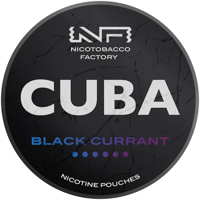 Cuba Black Black Currant-Nicotine Pouches-Gigasnus.com