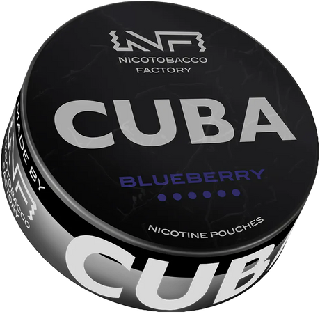 Cuba Black Blueberry-Nicotine Pouches-Gigasnus.com
