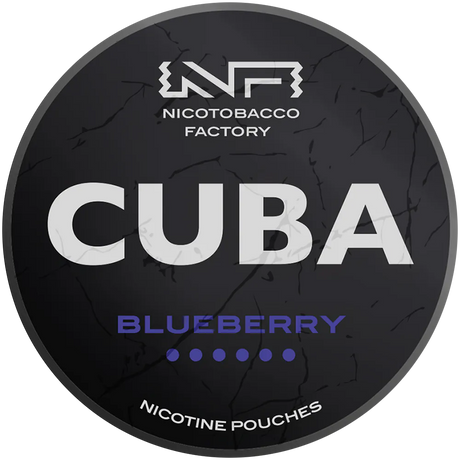 Cuba Black Blueberry-Nicotine Pouches-Gigasnus.com
