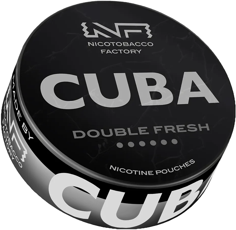 Cuba Black Double Fresh-Nicotine Pouches-Gigasnus.com