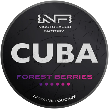 Cuba Black Forest Berries-Nicotine Pouches-Gigasnus.com