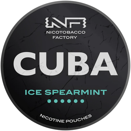 Cuba Black Ice Spearmint-Nicotine Pouches-Gigasnus.com
