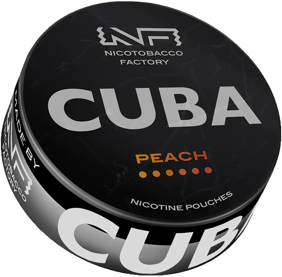 Cuba Black Peach-Nicotine Pouches-Gigasnus.com