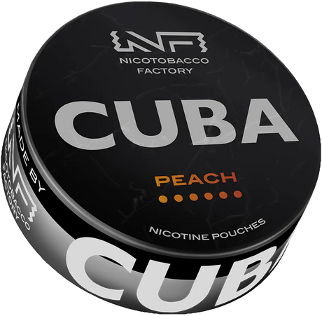 Cuba Black Peach-Nicotine Pouches-Gigasnus.com
