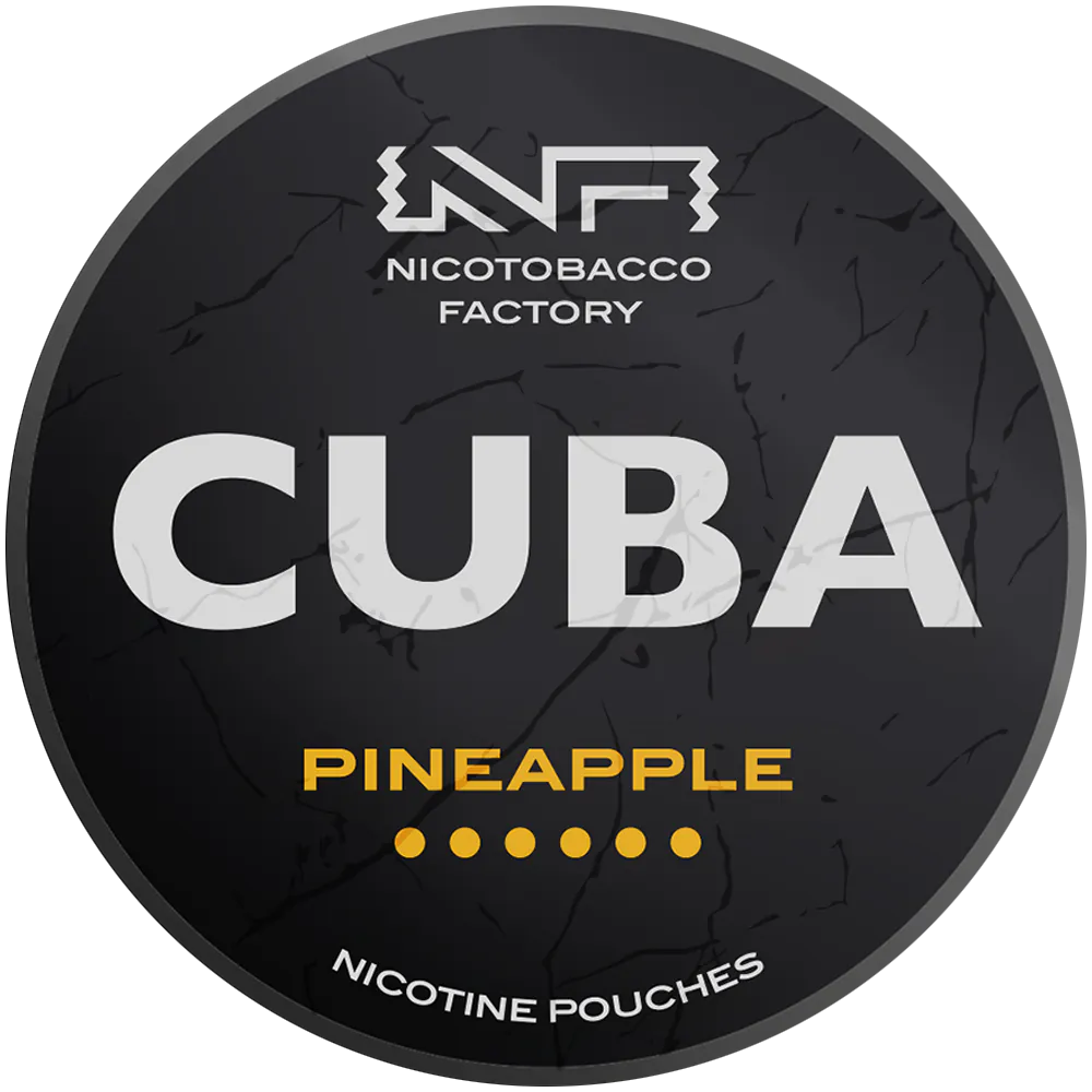 Cuba Black Pineapple-Nicotine Pouches-Gigasnus.com