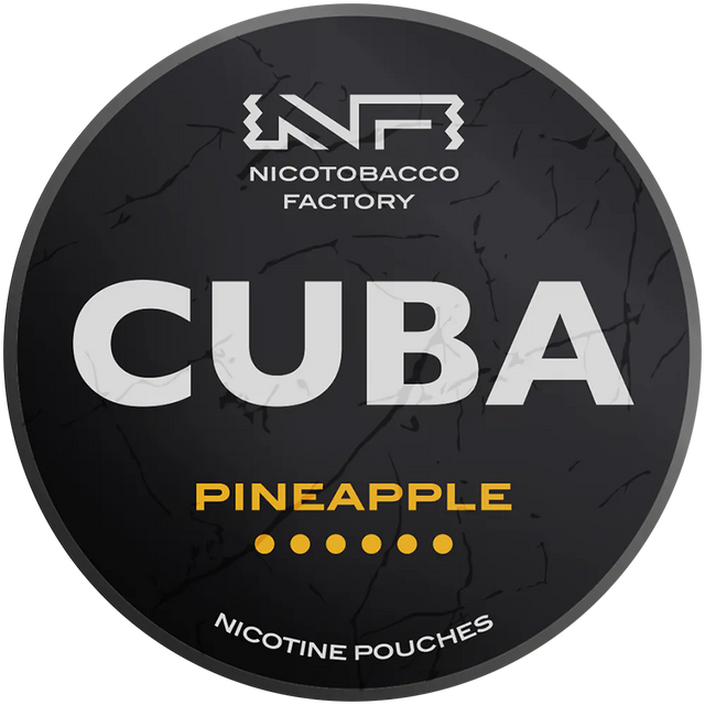 Cuba Black Pineapple-Nicotine Pouches-Gigasnus.com
