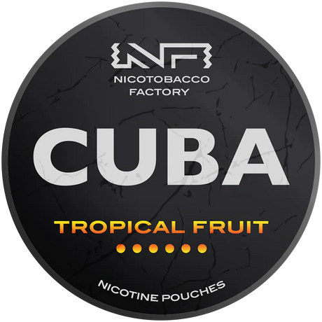 Cuba Black Tropical Fruit-Nicotine Pouches-Gigasnus.com