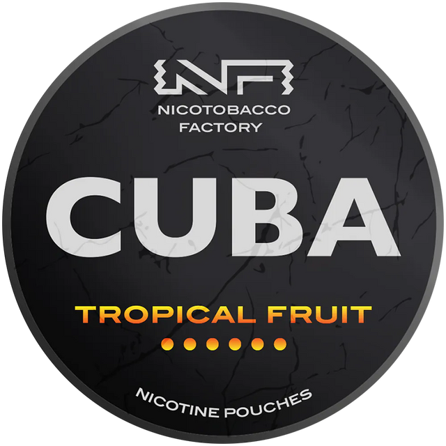 Cuba Black Tropical Fruit-Nicotine Pouches-Gigasnus.com