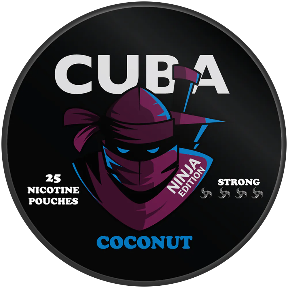 Cuba Ninja Coconut-Nicotine Pouches-Gigasnus.com