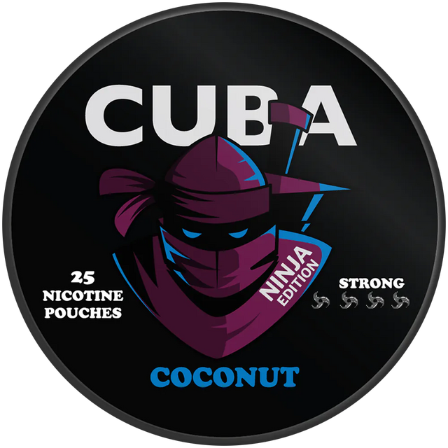 Cuba Ninja Coconut-Nicotine Pouches-Gigasnus.com
