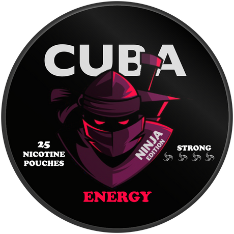 Cuba Ninja Energy-Nicotine Pouches-Gigasnus.com