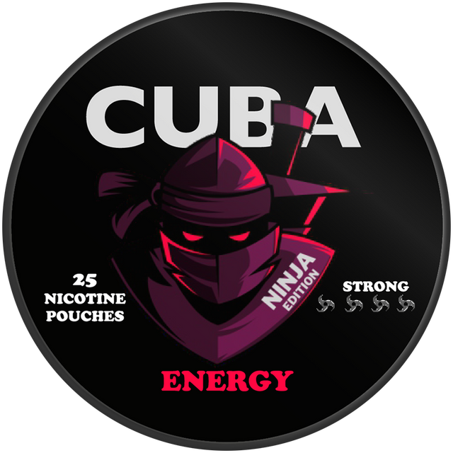 Cuba Ninja Energy-Nicotine Pouches-Gigasnus.com