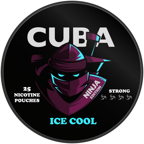 Cuba Ninja Ice Cool-Nicotine Pouches-Gigasnus.com