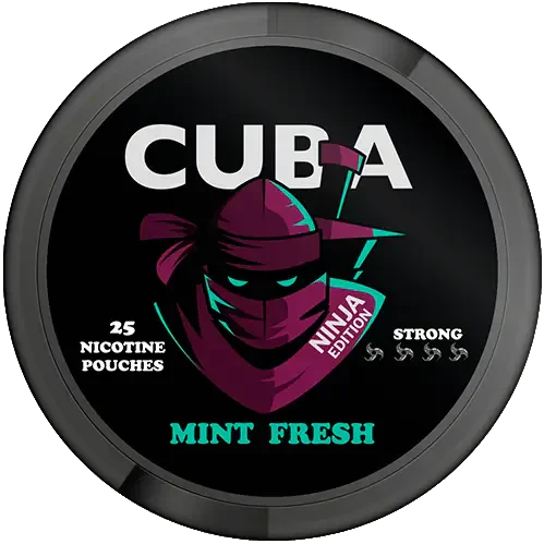 Cuba Ninja Mint Fresh-Nicotine Pouches-Gigasnus.com