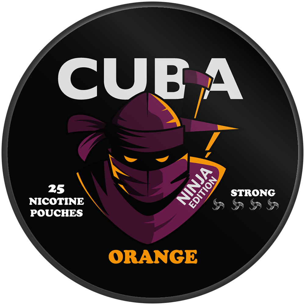 Cuba Ninja Orange-Nicotine Pouches-Gigasnus.com