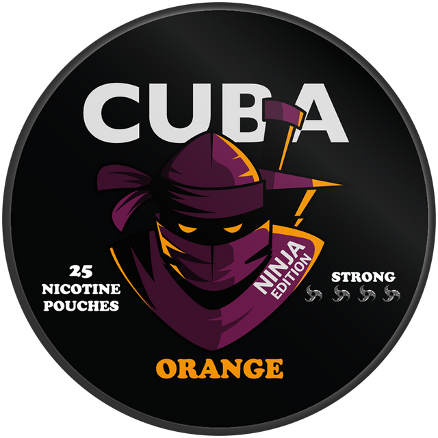 Cuba Ninja Orange-Nicotine Pouches-Gigasnus.com