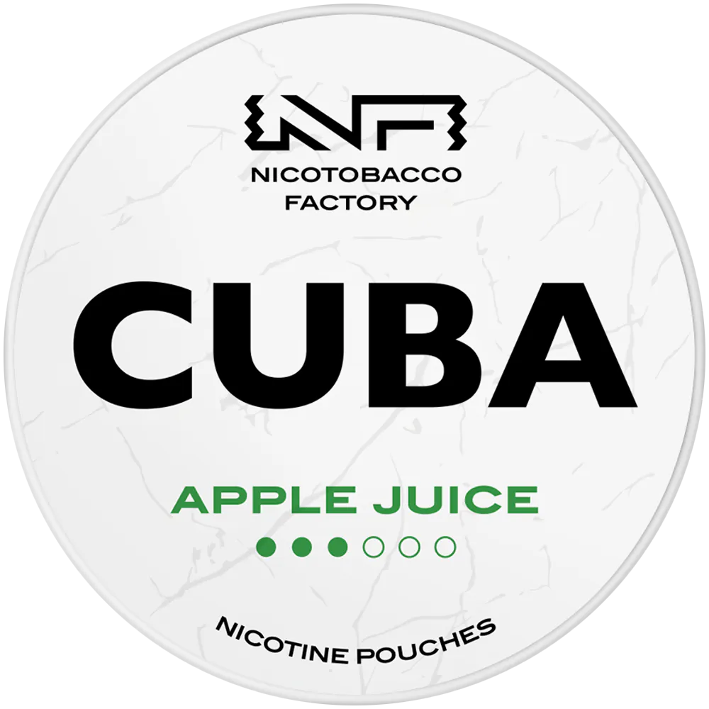 Cuba White Apple Juice-Nicotine Pouches-Gigasnus.com