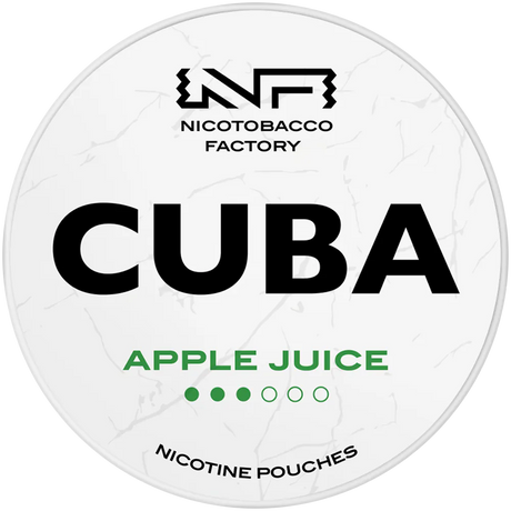 Cuba White Apple Juice-Nicotine Pouches-Gigasnus.com