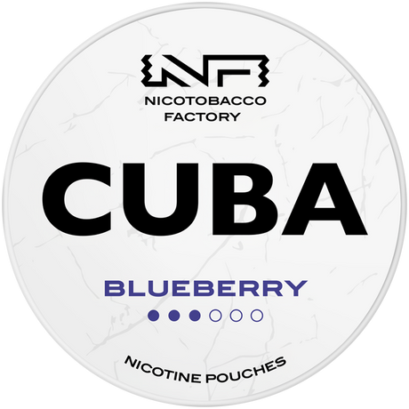 Cuba White Blueberry-Nicotine Pouches-Gigasnus.com