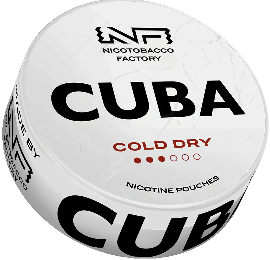 Cuba White Cold Dry-Nicotine Pouches-Gigasnus.com