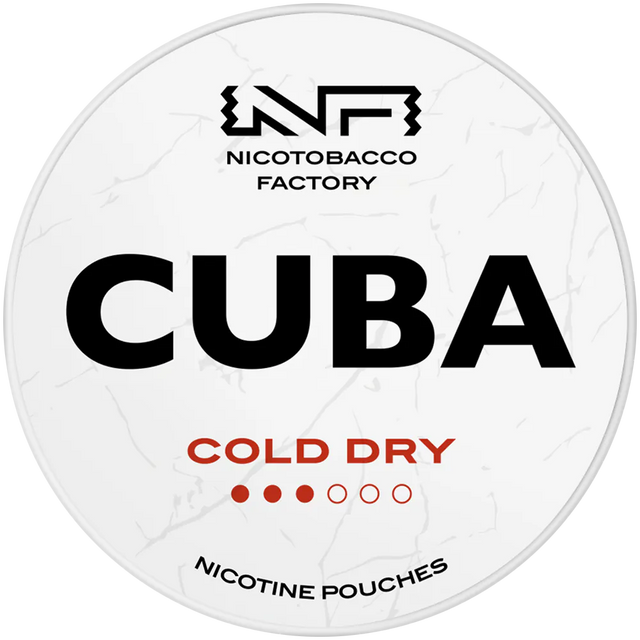 Cuba White Cold Dry-Nicotine Pouches-Gigasnus.com