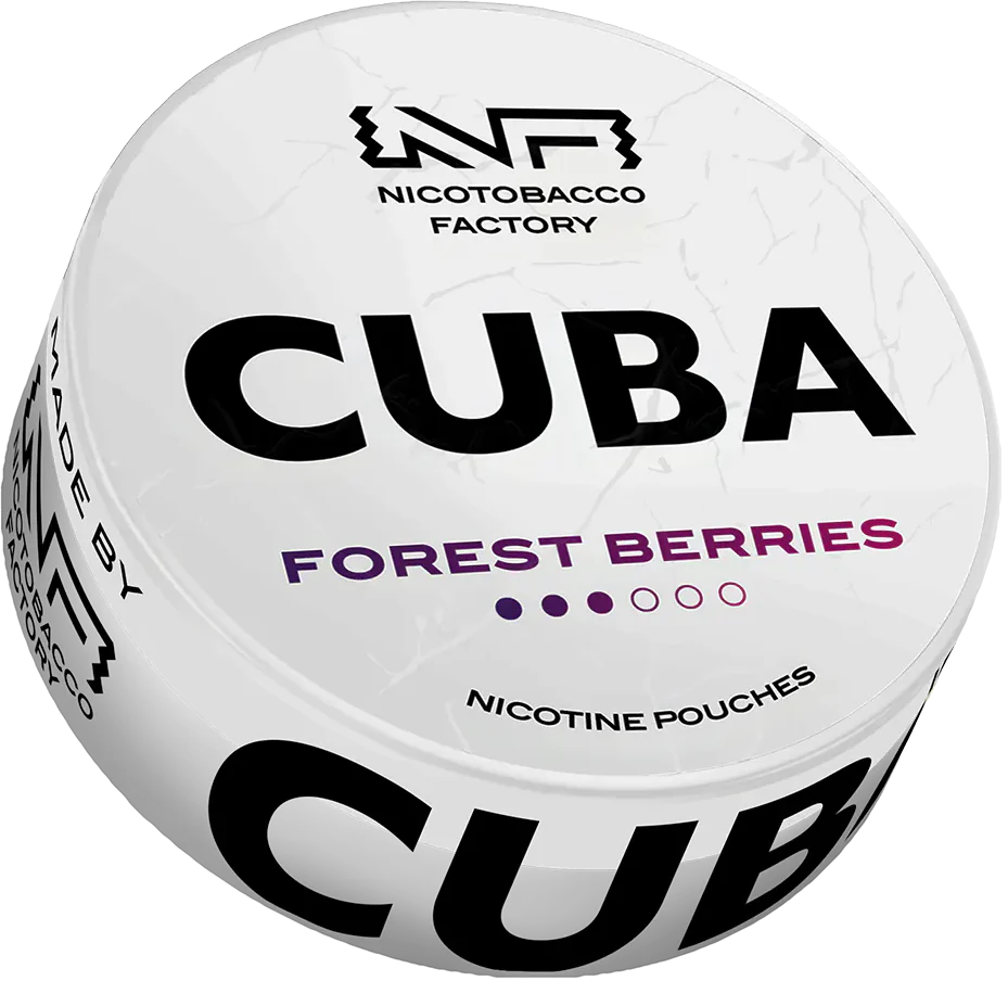 Cuba White Forest Berries-Nicotine Pouches-Gigasnus.com