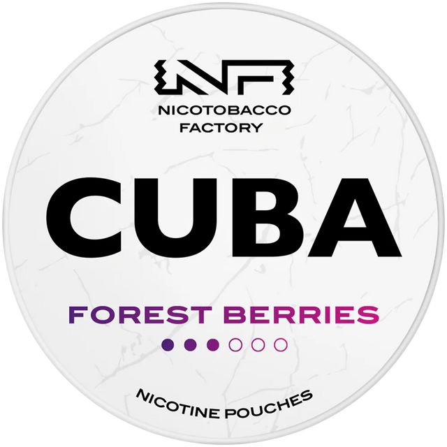Cuba White Forest Berries-Nicotine Pouches-Gigasnus.com