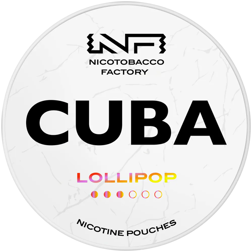 Cuba White Lollipop-Nicotine Pouches-Gigasnus.com