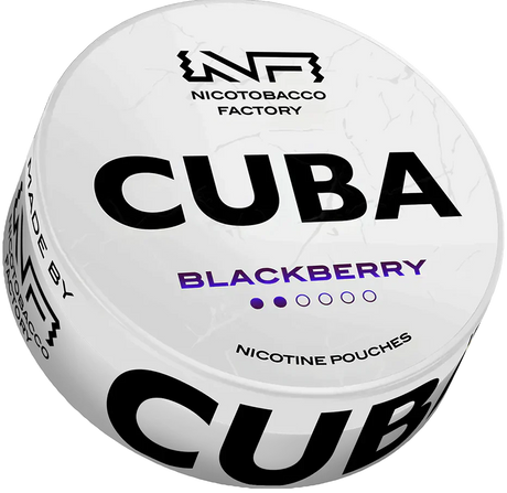Cuba White Low Blackberry-Nicotine Pouches-Gigasnus.com