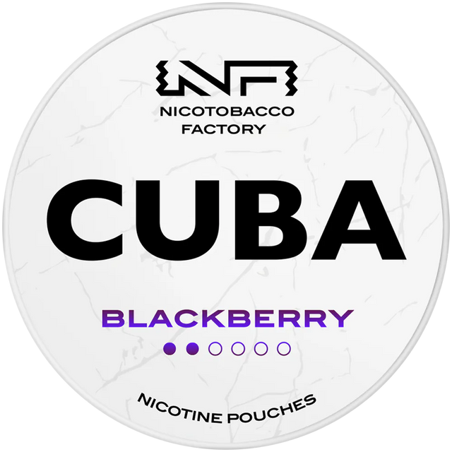 Cuba White Low Blackberry-Nicotine Pouches-Gigasnus.com