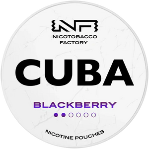 CUBA White Low Blackberry