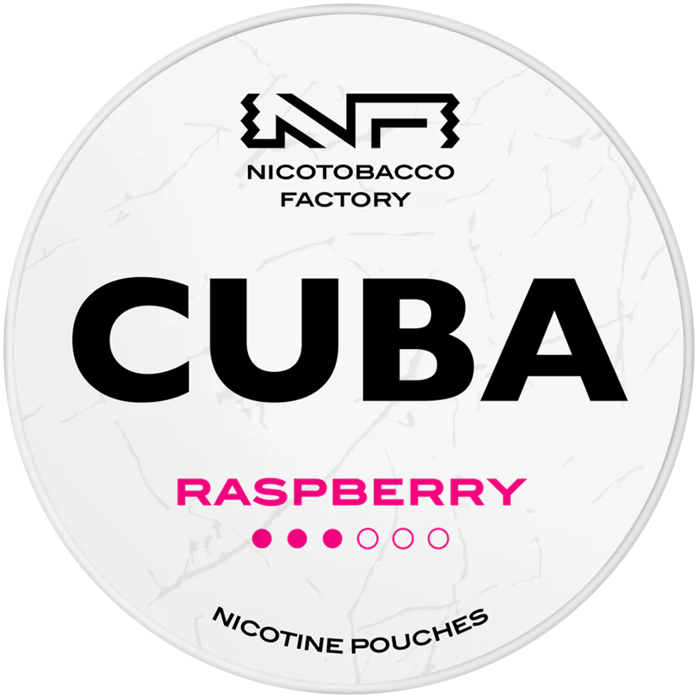 Cuba White Raspberry-Nicotine Pouches-Gigasnus.com