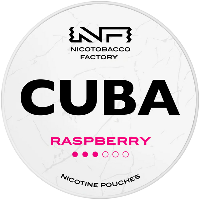 Cuba White Raspberry-Nicotine Pouches-Gigasnus.com