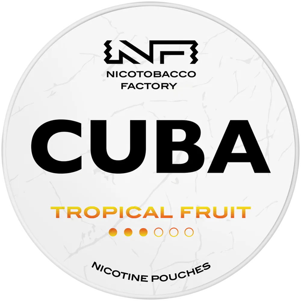 Cuba White Tropical Fruit-Nicotine Pouches-Gigasnus.com