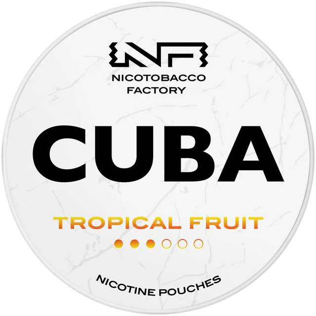 Cuba White Tropical Fruit-Nicotine Pouches-Gigasnus.com