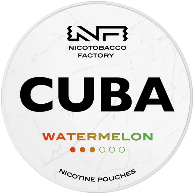 Cuba White Watermelon-Nicotine Pouches-Gigasnus.com