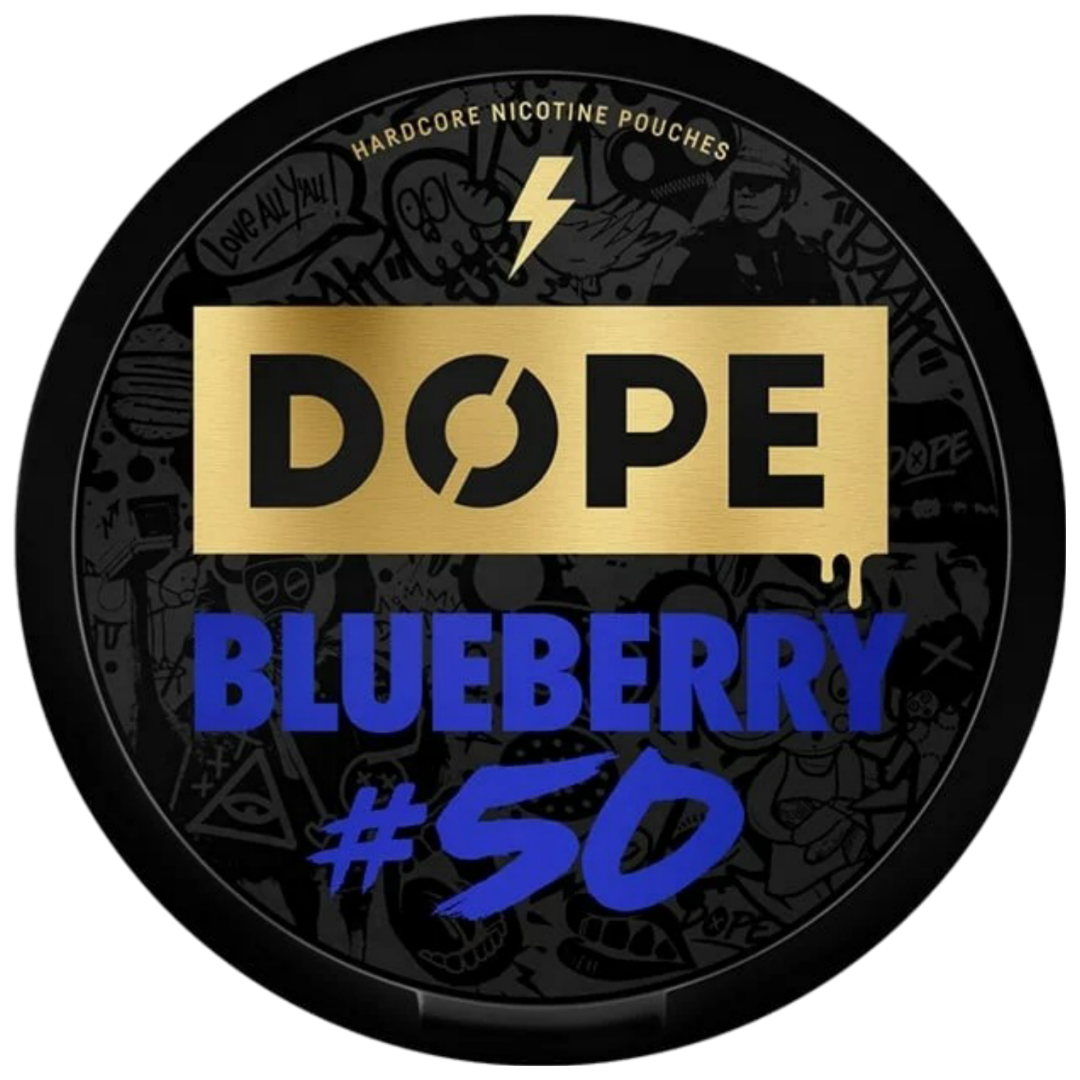 DOPE Blueberry #50-Nicotine Pouches-Gigasnus.com