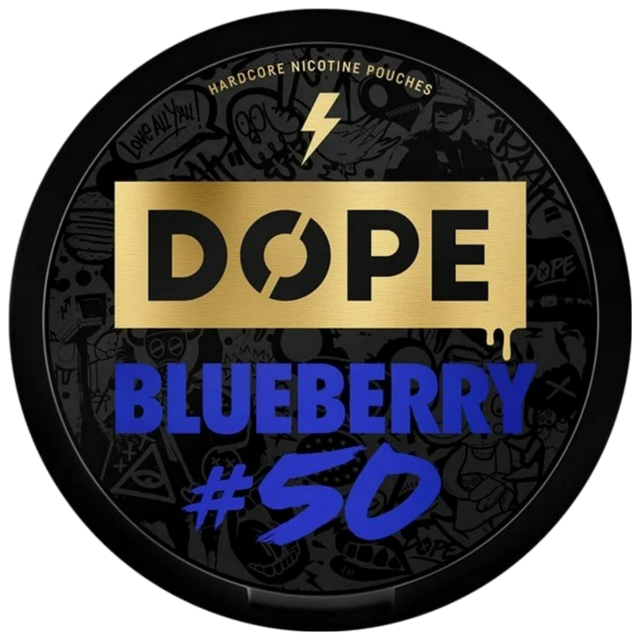 DOPE Blueberry #50-Nicotine Pouches-Gigasnus.com