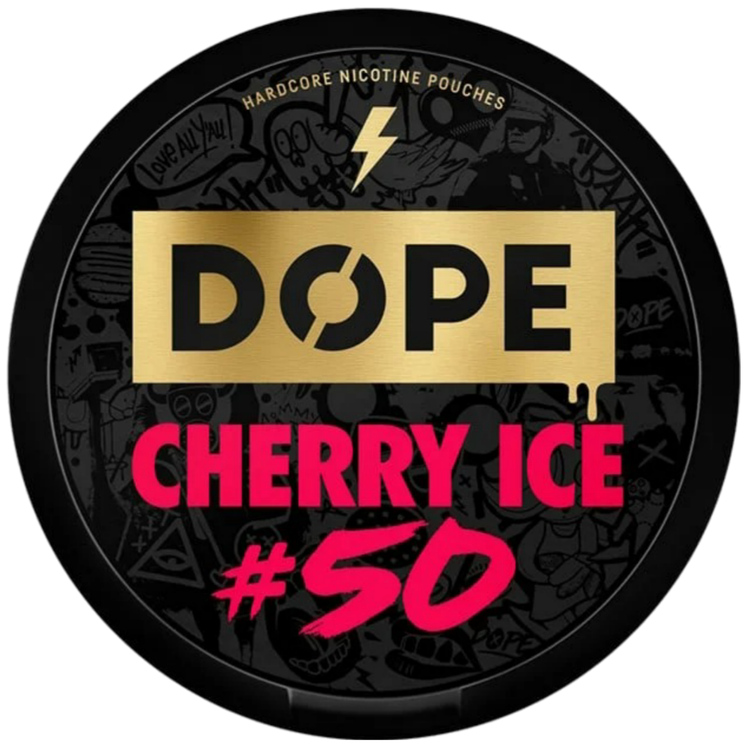 DOPE Cherry Ice #50-Nicotine Pouches-Gigasnus.com